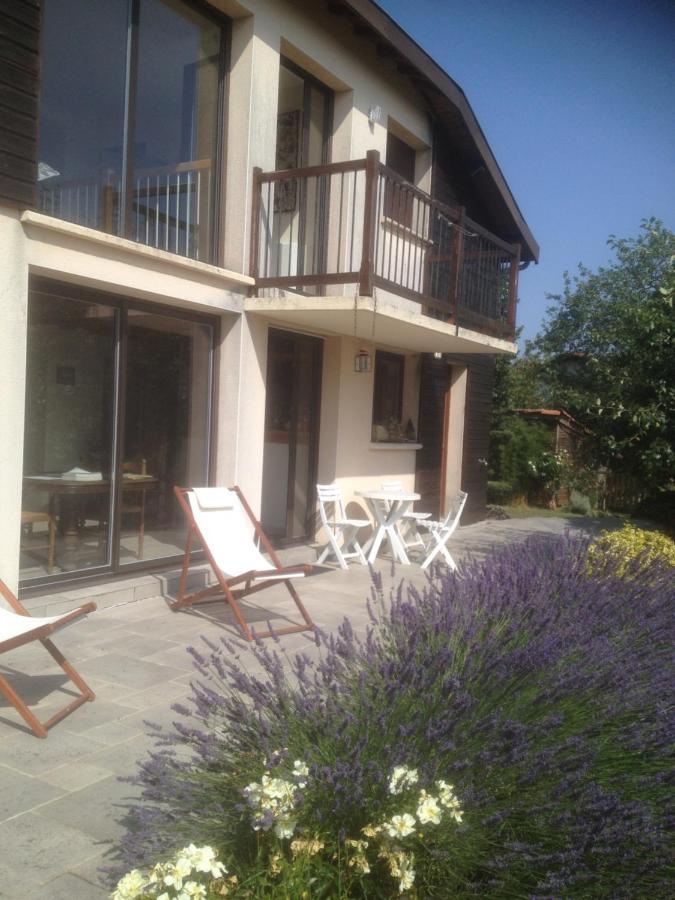 Maison Sur La Colline Cheminee Wifi Proche Thermes Aubin  Exteriör bild