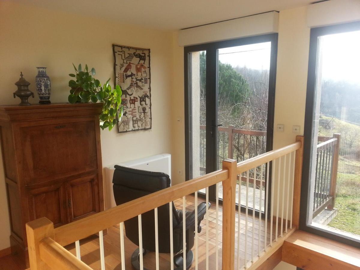 Maison Sur La Colline Cheminee Wifi Proche Thermes Aubin  Exteriör bild