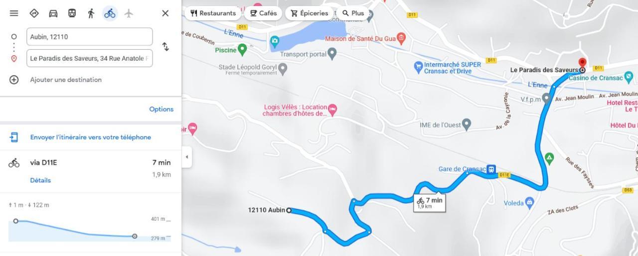 Maison Sur La Colline Cheminee Wifi Proche Thermes Aubin  Exteriör bild